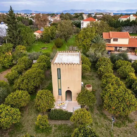 Holiday home The Tower With The Orange Tree Garden Ialysos (Rhodes)